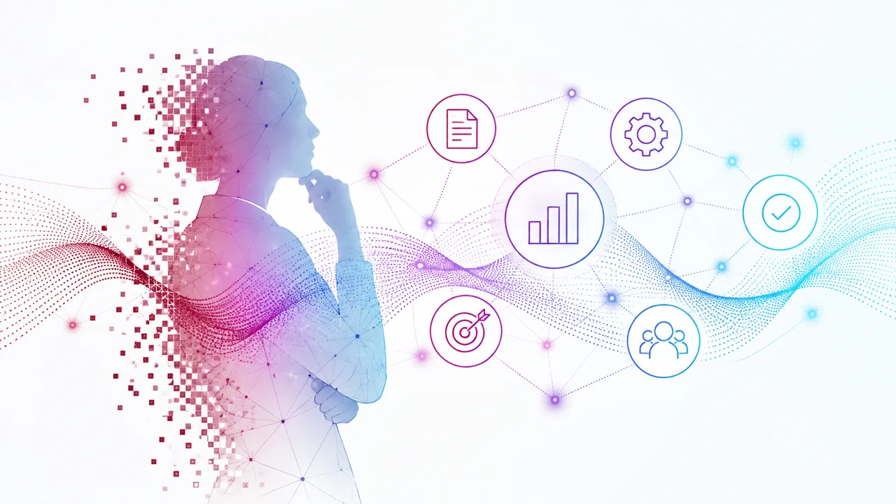 Elegir un proveedor de outsourcing de servicio al cliente: persona evaluando criterios e indicadores
